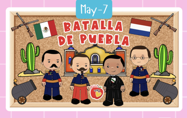 Frisos: Batalla de puebla (Mayo)